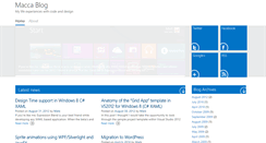Desktop Screenshot of markmacumber.net